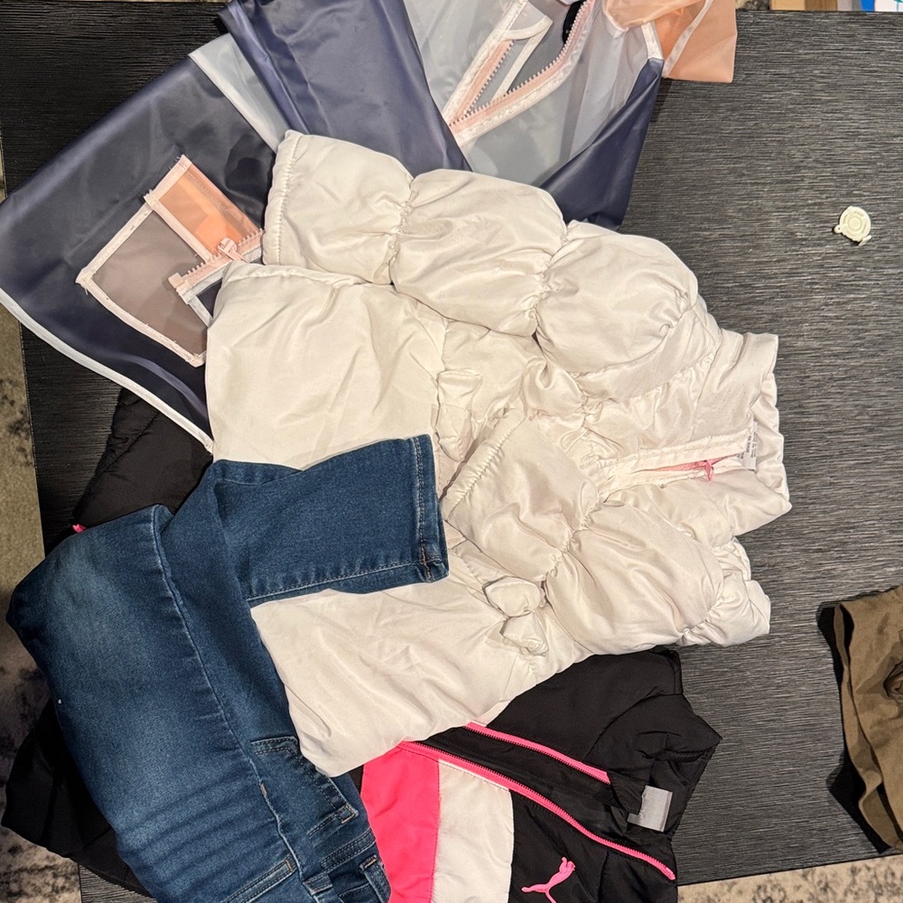 3T outerwear bundle + jeans & outfit